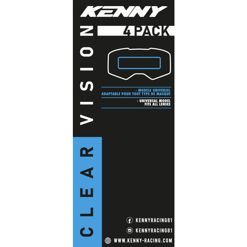 KENNY VISION UNIVERSEL 4 pack