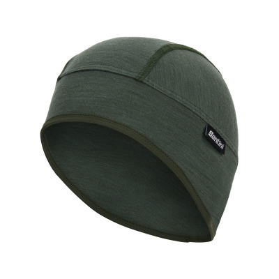 Čepice pod helmu SANTINI Wool Green - UNI
