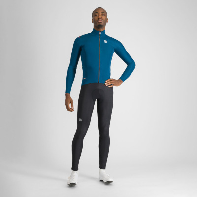 Sportful FIANDRE PRO bunda s dlhým rukávom teal blu