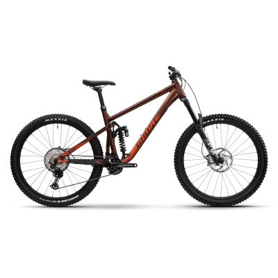 GHOST Riot EN Pro 27,5 Metallic Dark Brown/Metallic Bright Orange Matt - S
