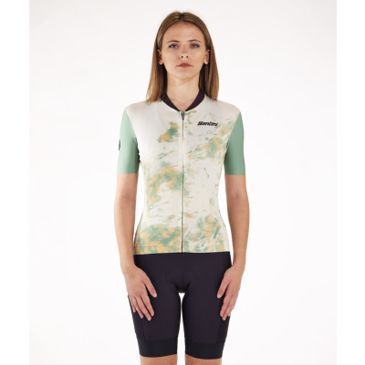 Dámský dres SANTINI Marble Green