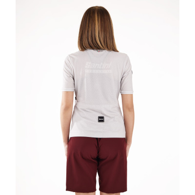 Dámský dres SANTINI Stone White