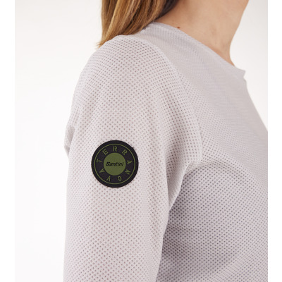 Dámský dres SANTINI Stone White