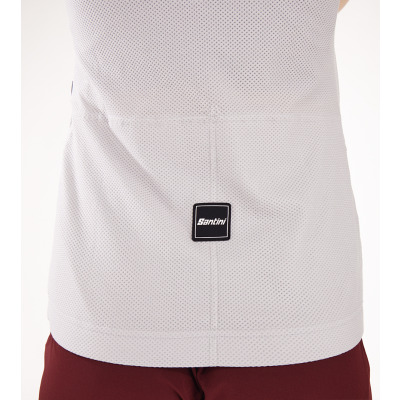 Dámský dres SANTINI Stone White