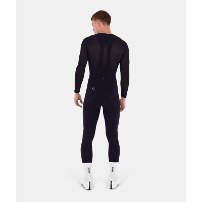 3/4 kalhoty se šlemi SANTINI Unico Black