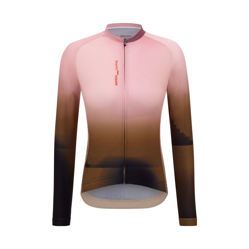Unisex dres s dlouhým rukávem SANTINI Luce  Pink