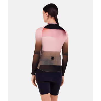 Unisex dres s dlouhým rukávem SANTINI Luce  Pink