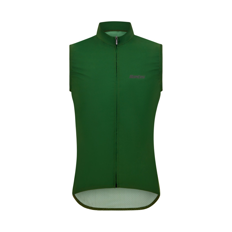 Unisex vesta SANTINI RTR Wind Green