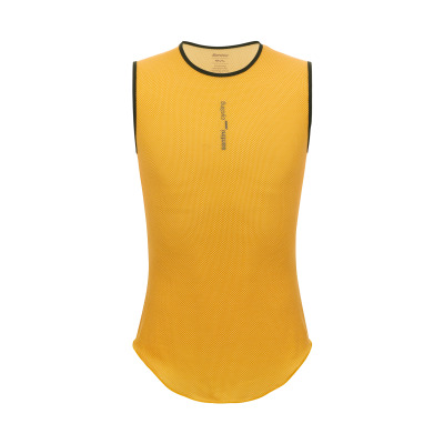 Funkční triko bez rukávů SANTINI Delta Yellow