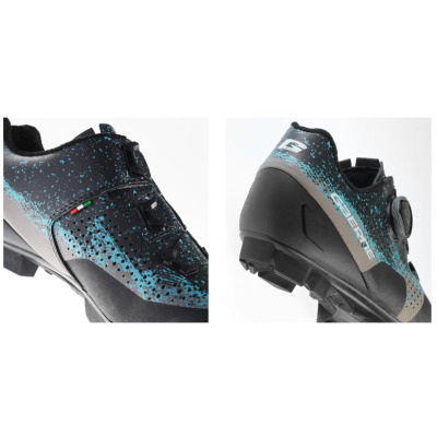 Dámské tretry GAERNE G. Lampo Lady Matt Black/Grey/Azure