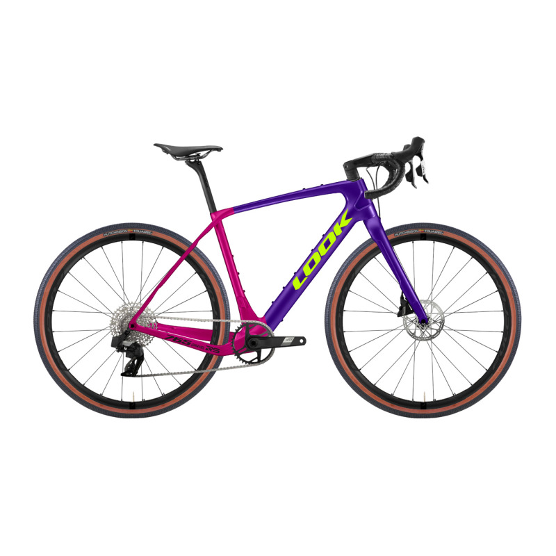 LOOK 765 Gravel RS Apex A 1x12 Purple Pink / Fulcrum Rapid Red 500