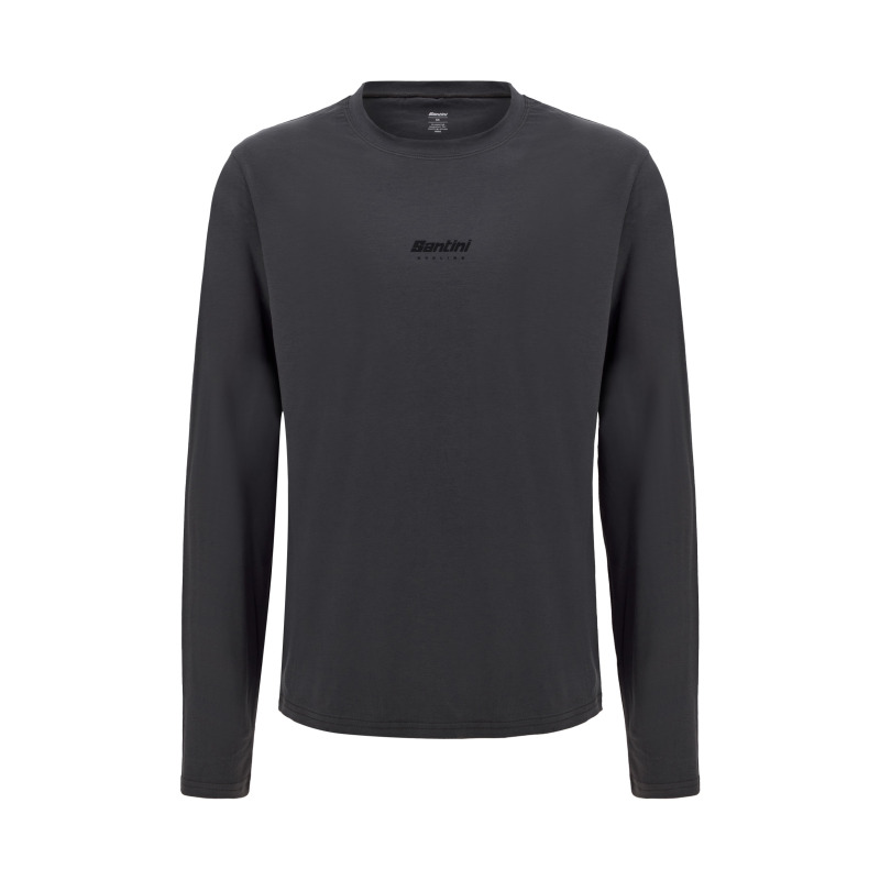 Triko s dlouhým rukávem SANTINI Brand Grey