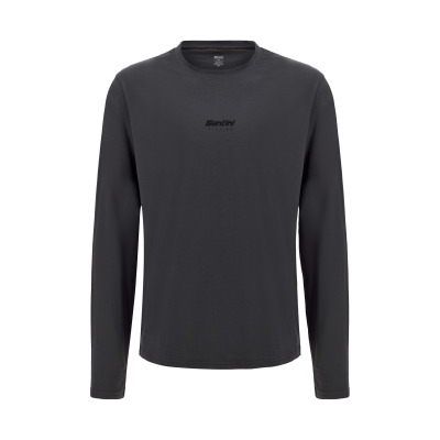 Triko s dlouhým rukávem SANTINI Brand Grey