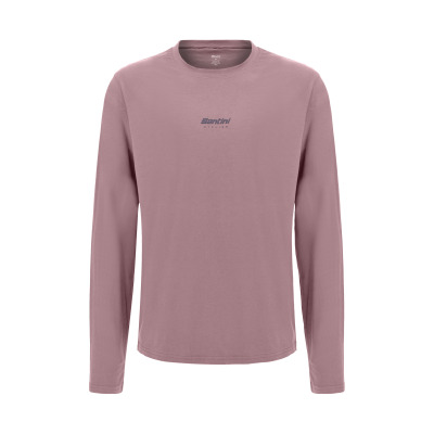 Triko s dlouhým rukávem SANTINI Brand Pink