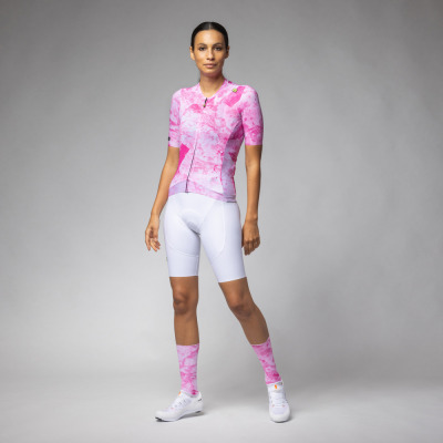 Letní cyklistický dres ALÉ dámský MARBLE PR-E