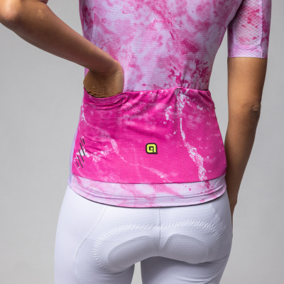 Letní cyklistický dres ALÉ dámský MARBLE PR-E
