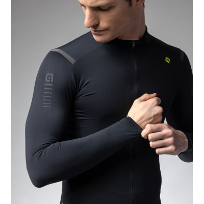 Zateplený cyklistický dres ALÉ pánský R-EV1    WARM RACE