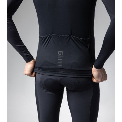 Zateplený cyklistický dres ALÉ pánský R-EV1    WARM RACE