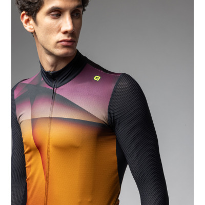 Zateplený cyklistický dres ALÉ pánský R-EV1    QUICK