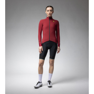 Zateplený cyklistický dres ALÉ dámský KLIMATIK K-IDRO