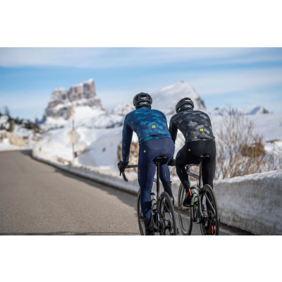 Zimní cyklistické kalhoty ALÉ pánské WINTER SOLID