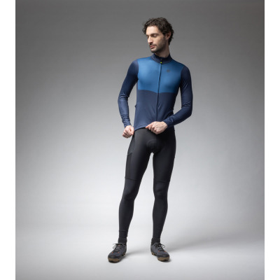 Zateplený cyklistický dres ALÉ pánský OFF ROAD - GRAVEL DUAL