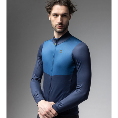 Zateplený cyklistický dres ALÉ pánský OFF ROAD - GRAVEL DUAL