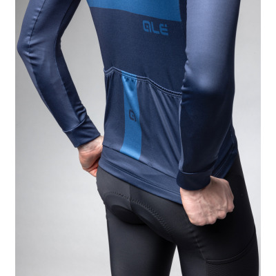 Zateplený cyklistický dres ALÉ pánský OFF ROAD - GRAVEL DUAL