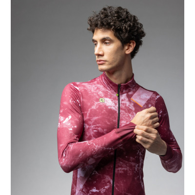 Zateplený cyklistický dres ALÉ pánský PRAGMA SPACE