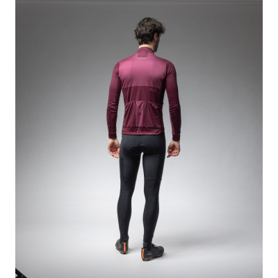 Zateplený cyklistický dres ALÉ pánský OFF ROAD - GRAVEL DUAL