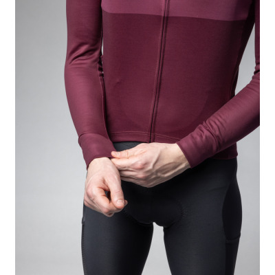 Zateplený cyklistický dres ALÉ pánský OFF ROAD - GRAVEL DUAL