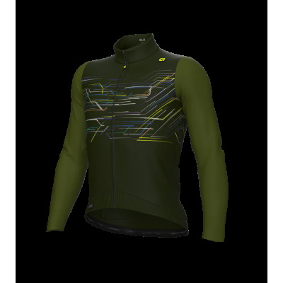Zateplený cyklistický dres ALÉ pánský PR-E MEGABYTE