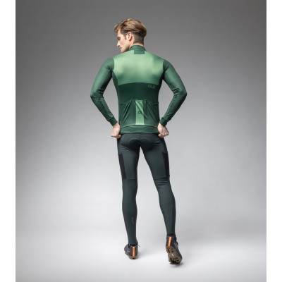 Zateplený cyklistický dres ALÉ pánský OFF ROAD - GRAVEL DUAL