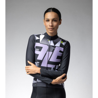 Zateplený cyklistický dres ALÉ dámský PR-E MULTIVERSO