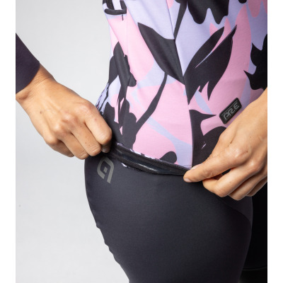Zateplený cyklistický dres ALÉ dámský PR-E FLOWER