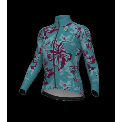 Zateplený cyklistický dres ALÉ dámský PR-E FLOWER