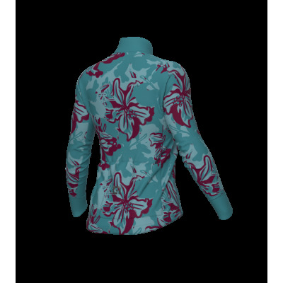 Zateplený cyklistický dres ALÉ dámský PR-E FLOWER