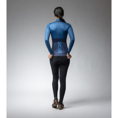 Zateplený cyklistický dres ALÉ dámský OFF ROAD - GRAVEL DUAL