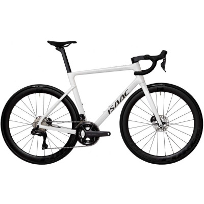Silniční kolo Isaac Boson Mineral White Ultegra Di2 S