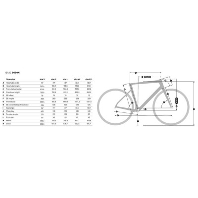 Silniční kolo Isaac Boson Sonic Silver Ultegra Di2 XL