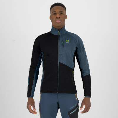 Karpos Federa Mikina Na Zips Black/Midnight