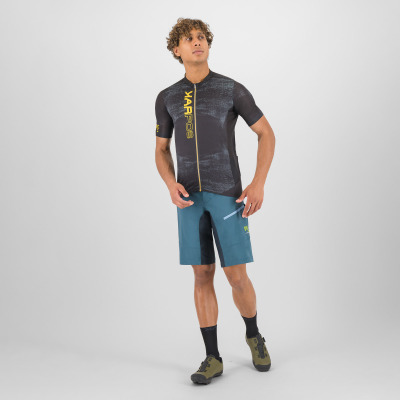 Karpos GREEN FIRE dres black/lemon curry