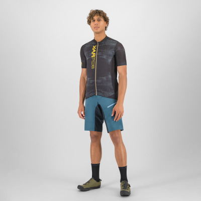 Karpos GREEN FIRE dres black/lemon curry