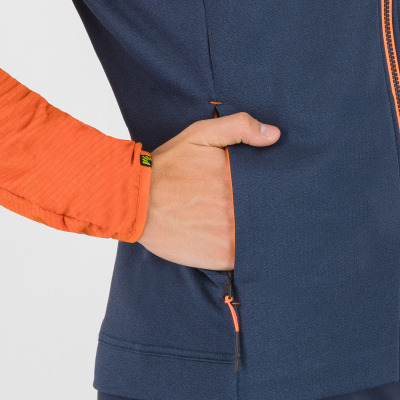 Karpos PIZZOCCO EVO FULL-ZIP flíska outer space/scarlet ibis