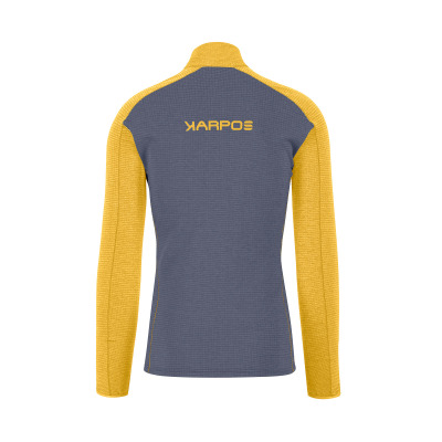 Karpos AMBRIZZOLA FULL-ZIP mikina dark slate/sunset