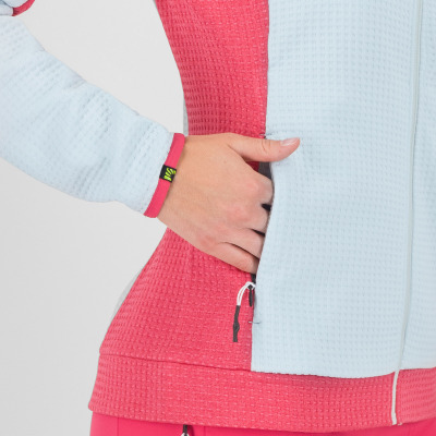 Karpos AVERAU dámska FULL-ZIP mikina s kapucňou skywriting/innuendo