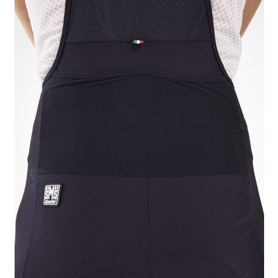 Kraťasy s trakmi SANTINI Gravel Black