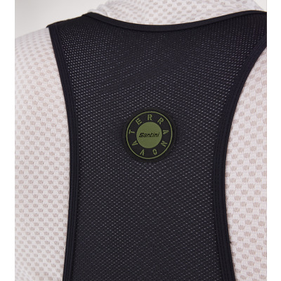Kraťasy s trakmi SANTINI Gravel Black